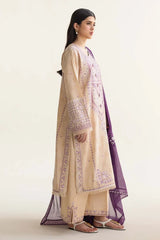 Sw817 Zarashahjhan Embroidered Lawn Three Piece COCO
