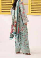 SwagiWear - Summer 3PC Lawn Digital Printed Dress - Sw1368
