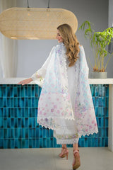 JAZMIN SUMMER 3PC LAWN EMBROIDERED Sw883