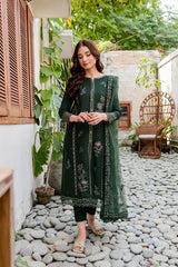 Swagiwear Batik, unstitched 3 piece embroidered summer suit. 