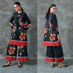 Swagi Wear - Summer 2PC Lawn Digital Printed Dress - Sw1382