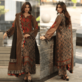 Swagiwear Asim Jofa - Winter 3PC Karandi Digital Print Dress - 