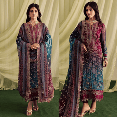 SwagiWear - Summer 3PC Lawn Digital Print Dress - Sw1352