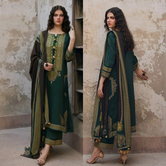 Charizma - Winter 3PC Karandi Digital Print Dress - Sw1523