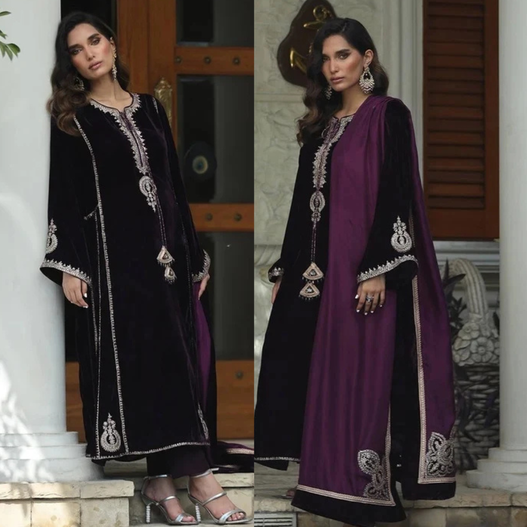 FARIDA HASSAN - Luxury Velvet Article Micro 9000 Velvet - Sw997