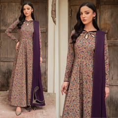 Jazmine - Summer 3PC Lawn Digital Printed Dress - Sw1392