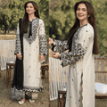 Swagiwear Allys - 3PC Lawn Embroidered Suit - 