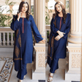 Swagiwear Asling - Winter 3PC Dhanak Embroidered Suit - 