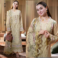 SwagiWear - Summer 3PC Lawn Chikenkari Embroidered Shirt - Sw1339