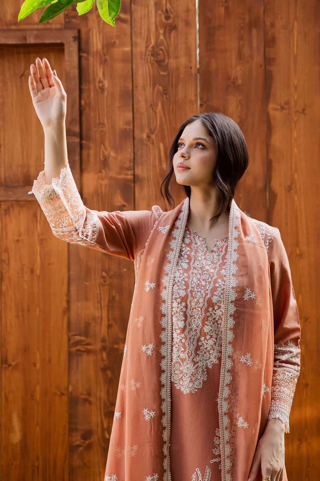 Swagiwear Batik -  Summer 3PC Lawn Embroidered Suit - 