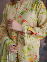Charizma - Winter 3PC Karandi Digital Print Dress - Sw1525