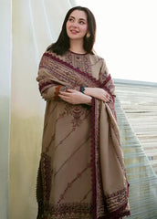 Swagiwear Florent - Winter 3PC Dhanak Embroidered Suit - 