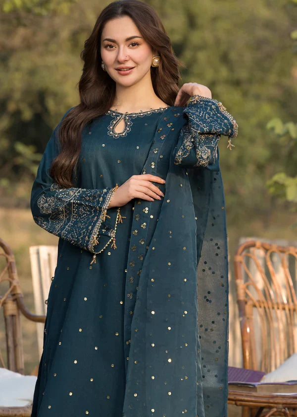 Swagiwear ZaraShahJahan -3PCs Embroidered Lawn Dress - 