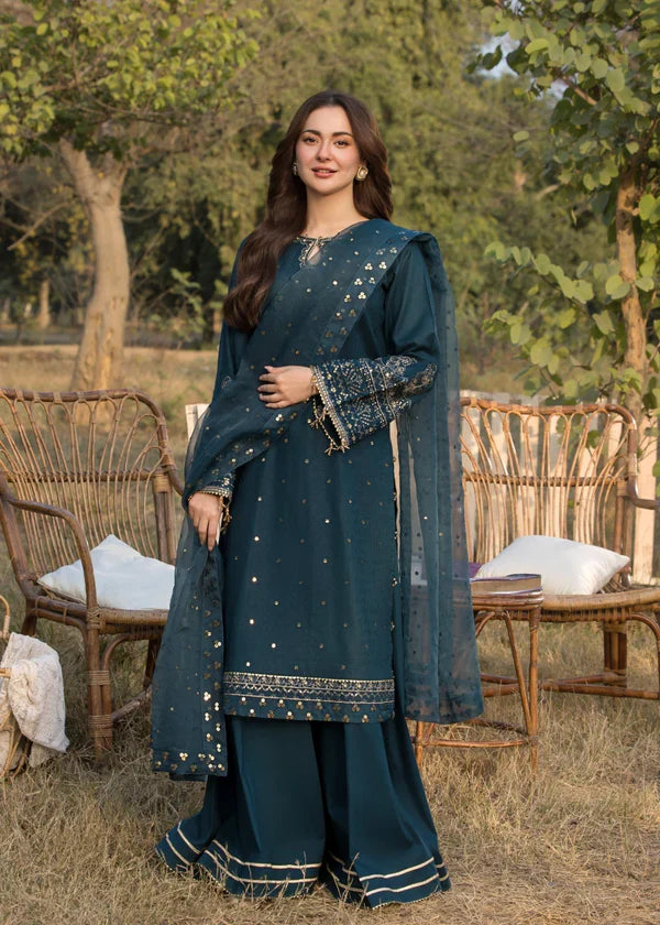 Swagiwear ZaraShahJahan -3PCs Embroidered Lawn Dress - 