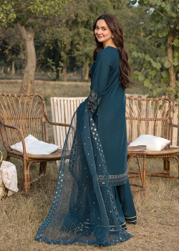Swagiwear ZaraShahJahan -3PCs Embroidered Lawn Dress - 