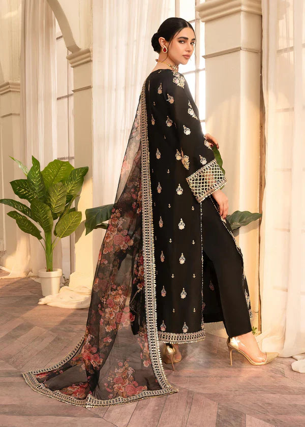 Swagiwear Swagiwear - Unstitched Luxury Lawn Heavy Embroidered 3PC Suit - 