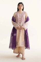 Sw817 Zarashahjhan Embroidered Lawn Three Piece COCO