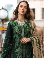 Charizma - Winter 3PC Dhanak Embroidered Suit - Sw1519