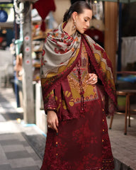 Charizma - Winter 3PC Karandi Digital Print Dress - Sw1524