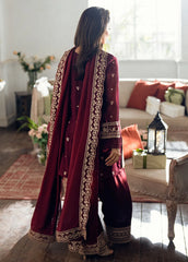 SwagiWear - 3PC EMBROIDERED LAWN SUIT - Sw1354