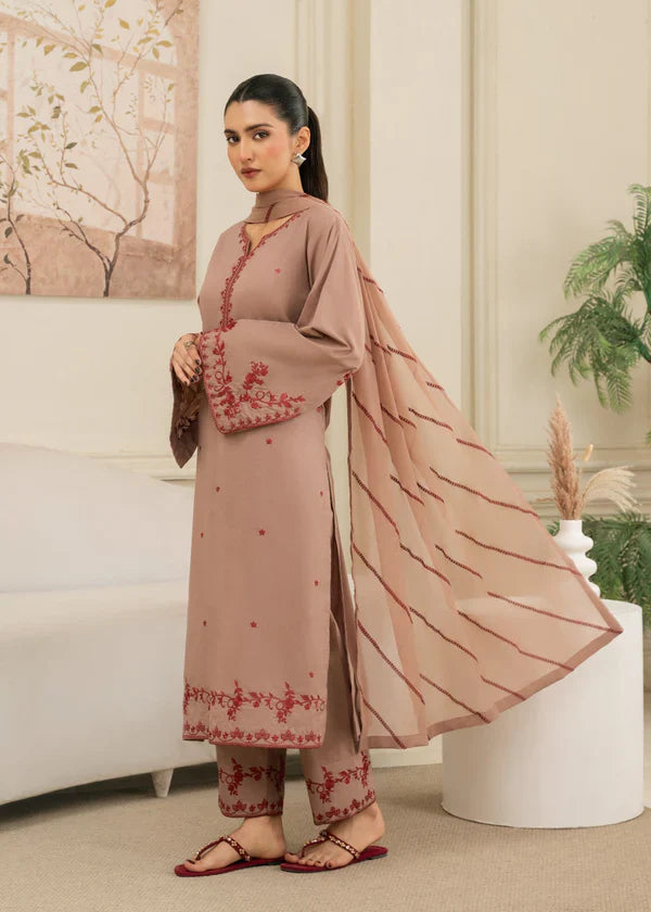 Swagiwear Swagiwear - Lawn 3PC Embroidered Suit - 