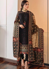 3Pc Lawn Heavy Embroidery with Embroidery Organza Dupatta. Sw495