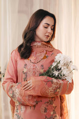 Swagiwear Zara Shahjahan - 3-PC ChickenKari EMBROIDERED SUIT - 
