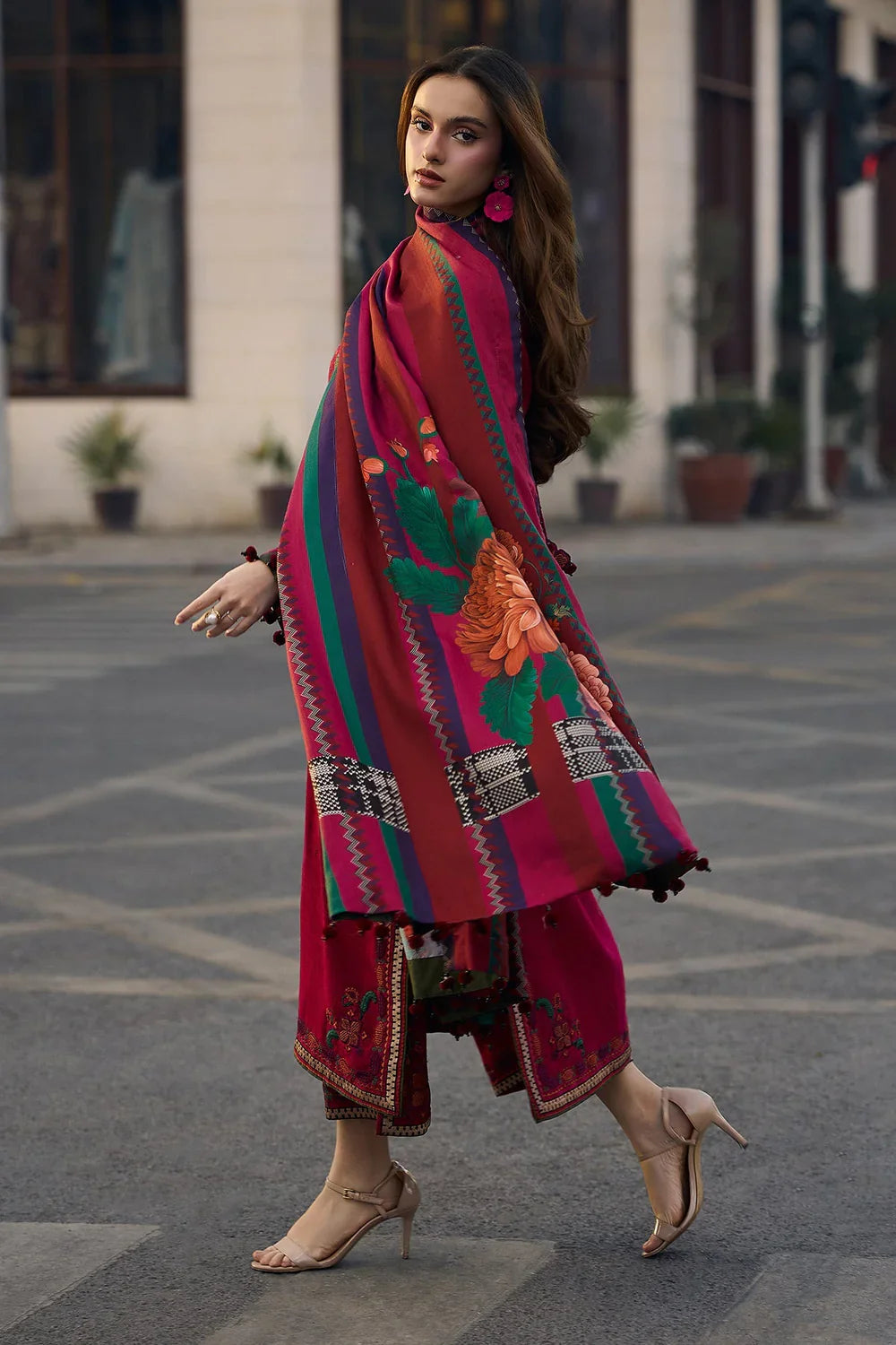 Swagiwear Zara Shahjahan - Lawn 3PC Embroidered Suit - 