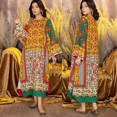 Swagiwear  Charizma, Unstiched 2 piece lawn printed suit.