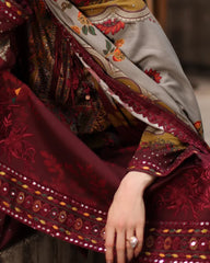 Charizma - Winter 3PC Karandi Digital Print Dress - Sw1524